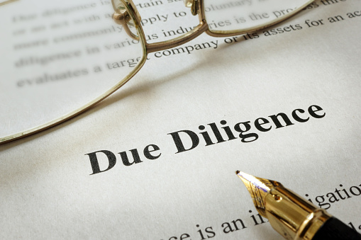 Due dilligence written