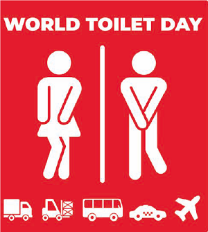 toilet day logo