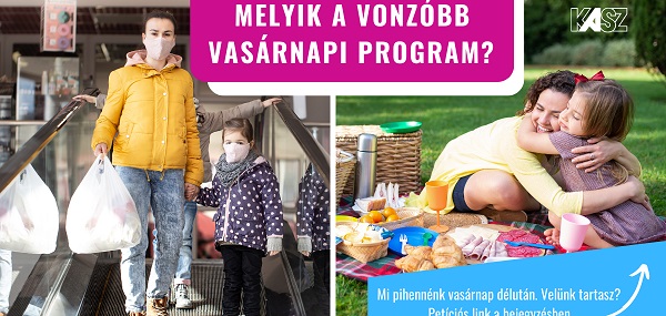 woman shopping and playing with child