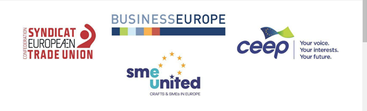 European social partners' statement