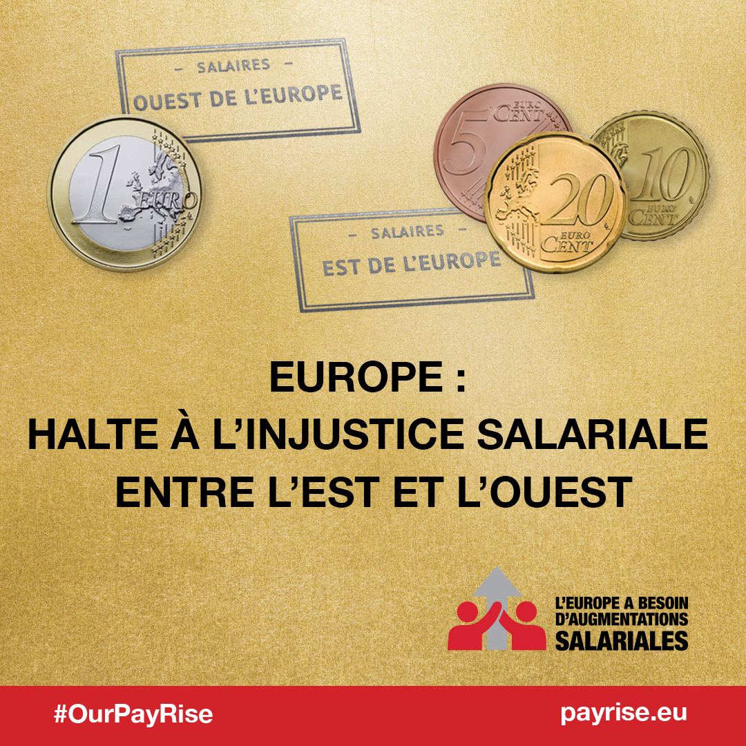 Wage Pay Gap East and West Europe