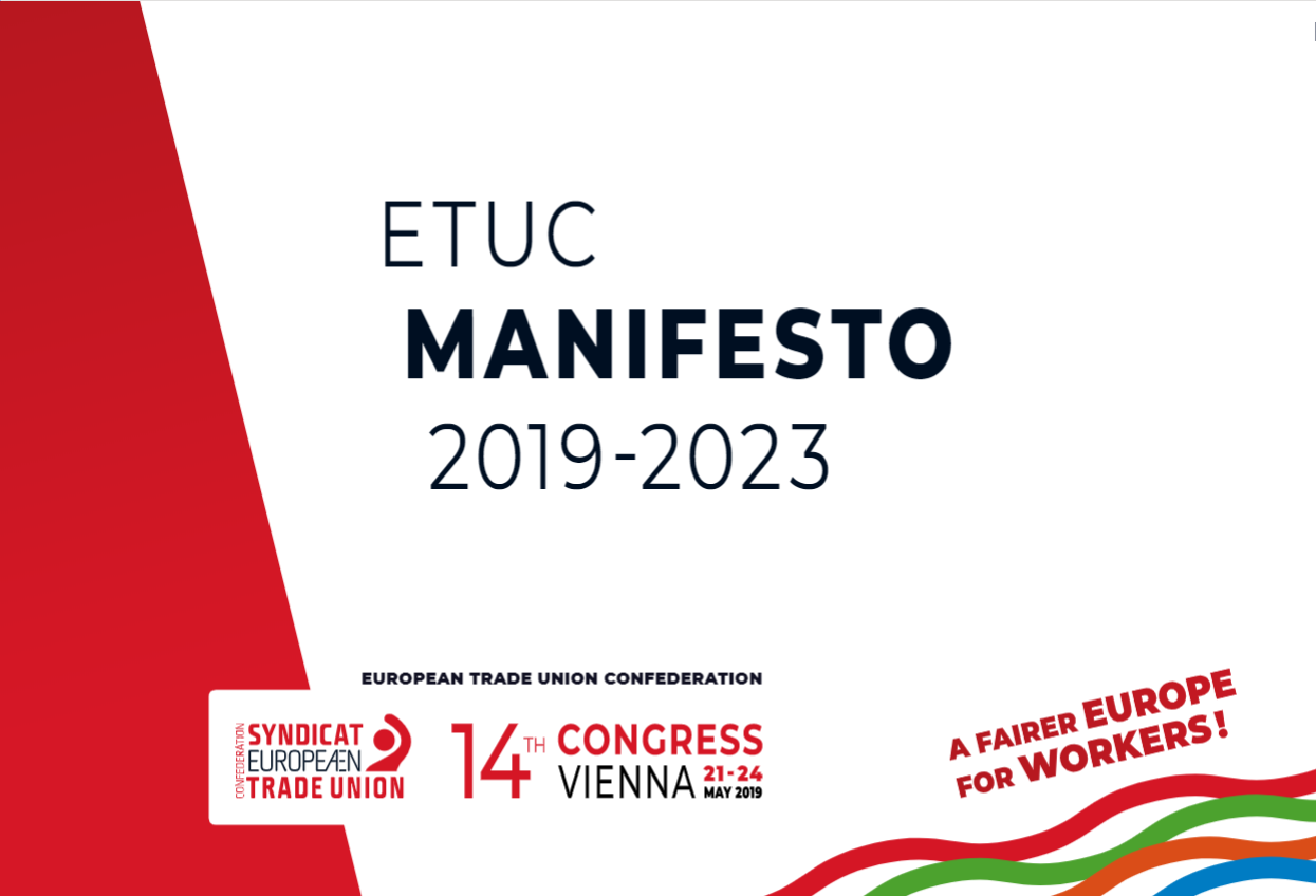 ETUC Manifesto 