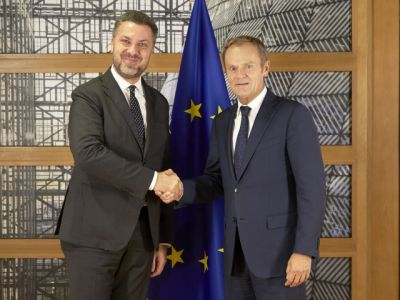 Visentini & Tusk - Source: Council of the EU