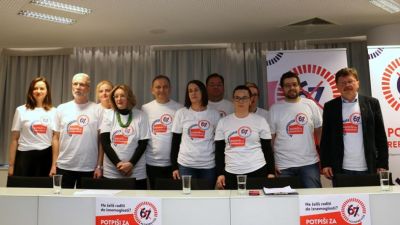 Croatian trade unionists