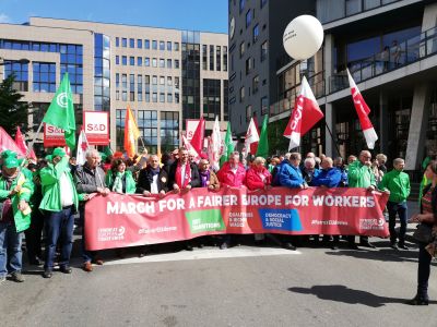 Fairer EU demo