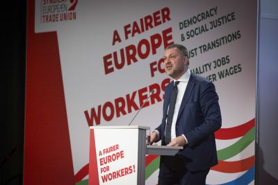 Luca Visentini 'Fairer Europe for workers' 