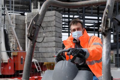 Construction worker france