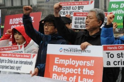 Korea labour rights 