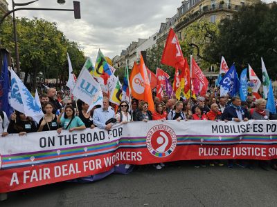 Paris demonstration