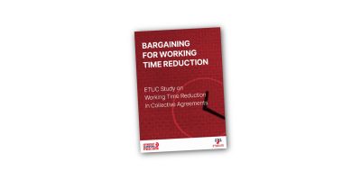 the cover of the ETUC's new study