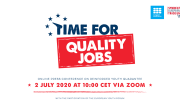 Time for quality jobs 