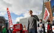 Ludovic Voet outside European Commission