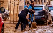 Scene from Valencia during the October 2024 floods