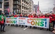 "Industry is ours" trade union demonstration by industriAll Europe and Belgian affiliates in Brussels